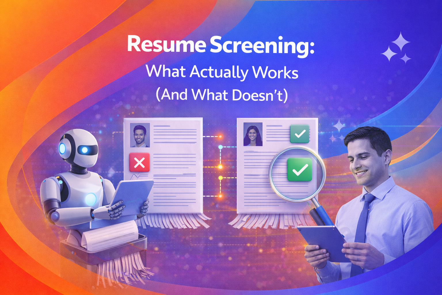 Resume Screening: What Actually Works (And What Doesn't)